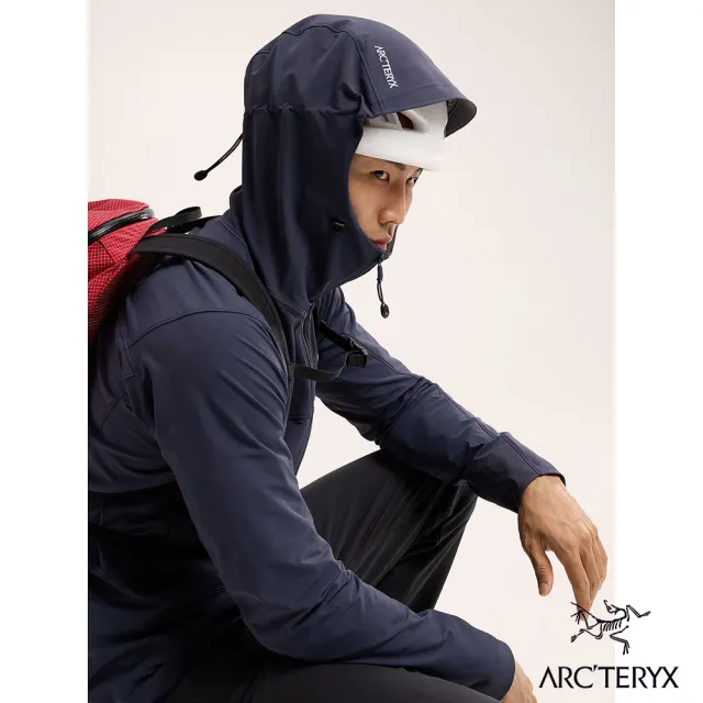 【Arcteryx 始祖鳥官方直營】男 Gamma 軟殼外套(黑寶石)