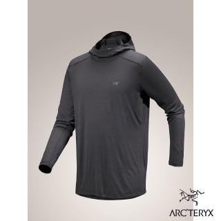 【Arcteryx 始祖鳥官方直營】男 Ionia 羊毛套頭衫(烏雲灰)