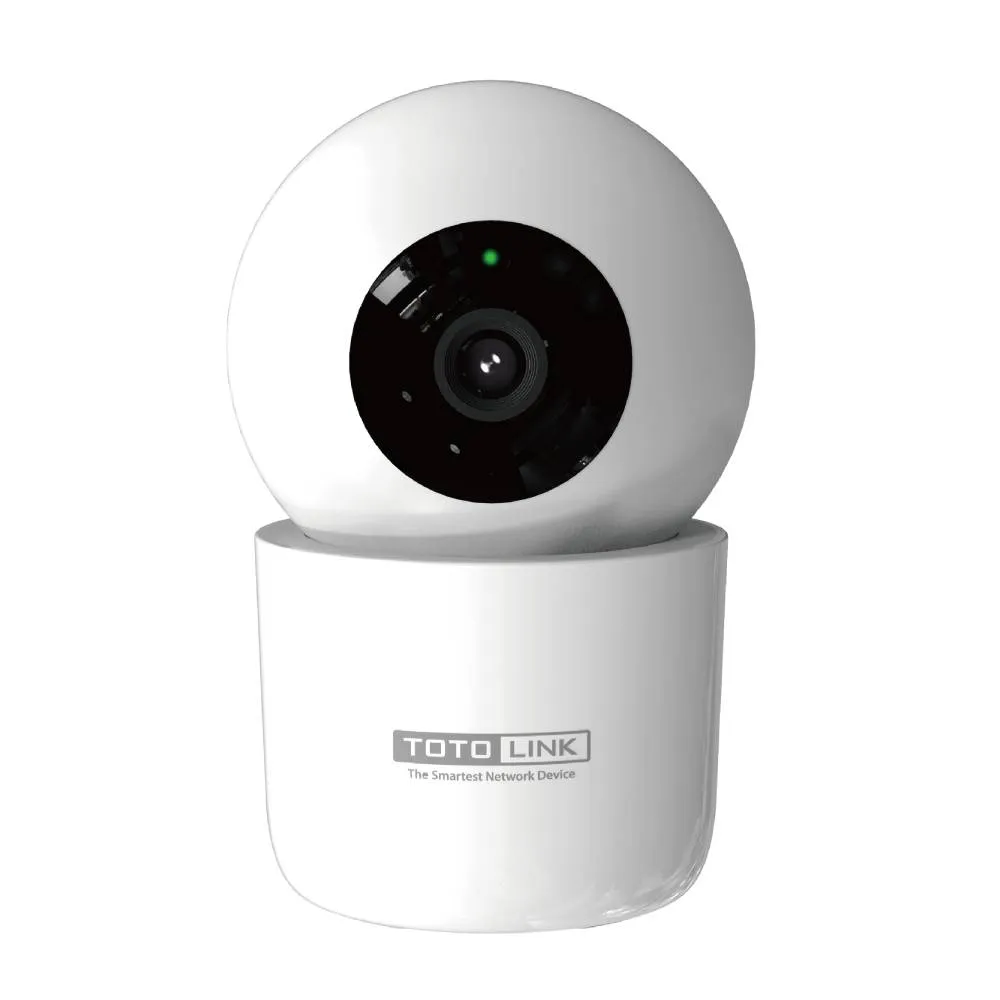 【TOTOLINK】C2 300萬畫素360度全視角無線WiFi網路攝影機/監視器 IPCAM(10公尺夜視業界最遠)