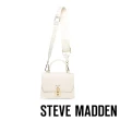 【STEVE MADDEN】BTUCCA 皮革金鎖斜背包(米白色)