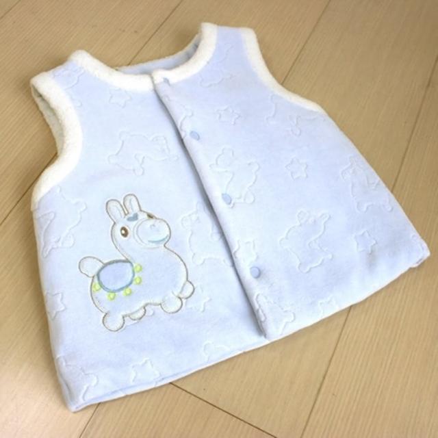 【GMP BABY】RODY 寶貝保暖刷毛絨背心(藍 ZV3-561)