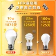 【TATUNG 大同】5入組 20W LED崁燈 18cm嵌入孔 嵌入燈 崁燈(白光/黃光)
