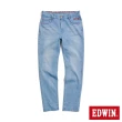 【EDWIN】男裝 東京紅360°迦績彈力機能小直筒牛仔褲(石洗藍)