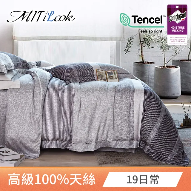 【MIT iLook】高級TENCEL 100%天絲床包枕套組-加大(多款可選)