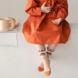【橘魔法】（5雙一組）亮眼女孩精梳棉直板中筒襪 (短襪 襪子 中童 大童 兒童 女童 童裝)