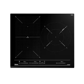 【TEKA】三口感應爐 9段火力 大廚定溫 斜階60CM 德國SCHOTT CERAN玻璃 跨區橋接(IZF-65320)