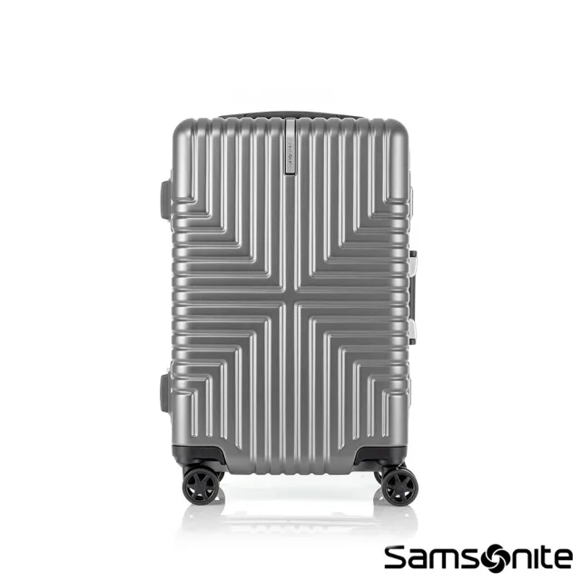 【Samsonite 新秀麗】20吋 Intersect 高質感PC鋁框TSA登機箱/行李箱(多色可選)
