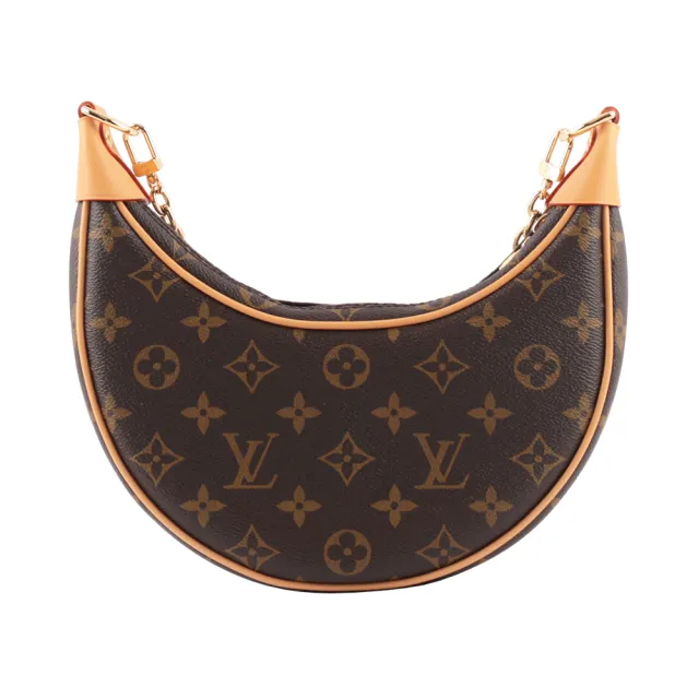 【Louis Vuitton 路易威登】Monogram Loop 半月肩背/手提包(M81098)