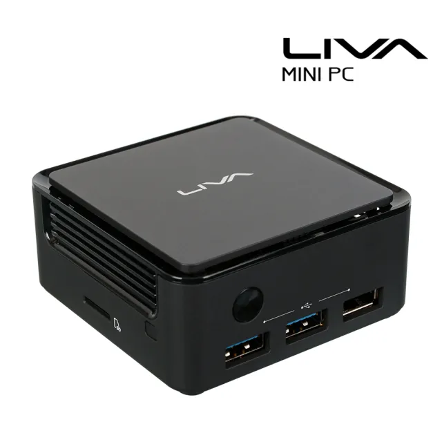 【ECS 精英】N6000 四核迷你電腦(LIVA Q3D/N6000/4G/64G/Win11Pro/3年保固)