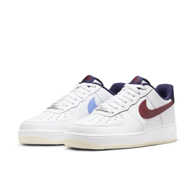 NIKE 耐吉 休閒鞋 男鞋 運動鞋 AF1 AIR FORCE 1 07 白紅藍 FV8105-161