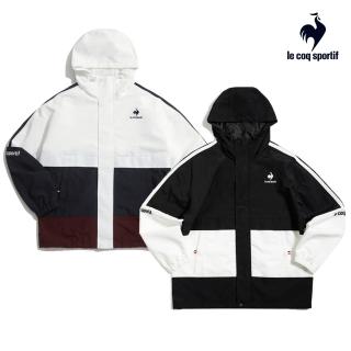 【LE COQ SPORTIF 公雞】休閒潮流防風、防潑水外套 男女款-2色-LKQ63661