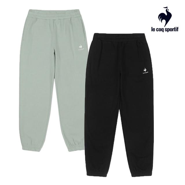 【LE COQ SPORTIF 公雞】休閒百搭針織運動長褲 男女款-2色-LKQ83271