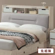 【AS 雅司設計】朵朵白榆木5尺抽屜床頭箱-只有床頭--155×33×112cm