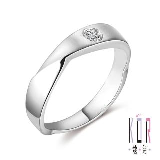 【KOR 蔻兒】10分鑽石結婚戒指 女戒(緣定今生)