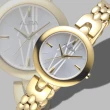 【ALBA】雅柏手錶 心機佳人金色鍊帶女錶/AH8330X1(保固二年)