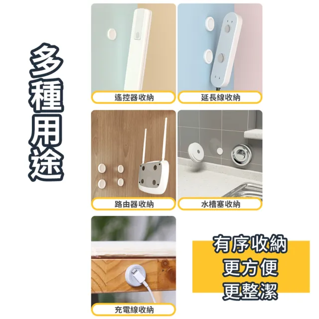 【品物生活家】磁吸式貼片 引磁片+磁力貼 5組10入(磁吸收納 磁吸收納座 遙控器收納)