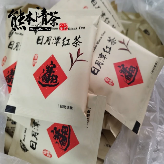 熊本清茶 日月潭紅茶台茶18號(商用平面茶包2.5gx100