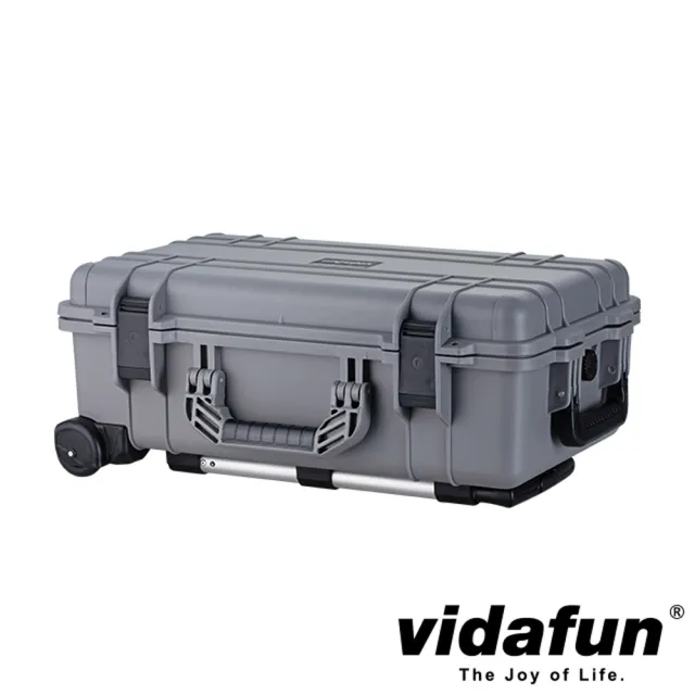 【Vidafun】V22 防水耐撞提把拉桿收納氣密箱 登機箱(加贈四包乾燥劑+原廠行李束帶)