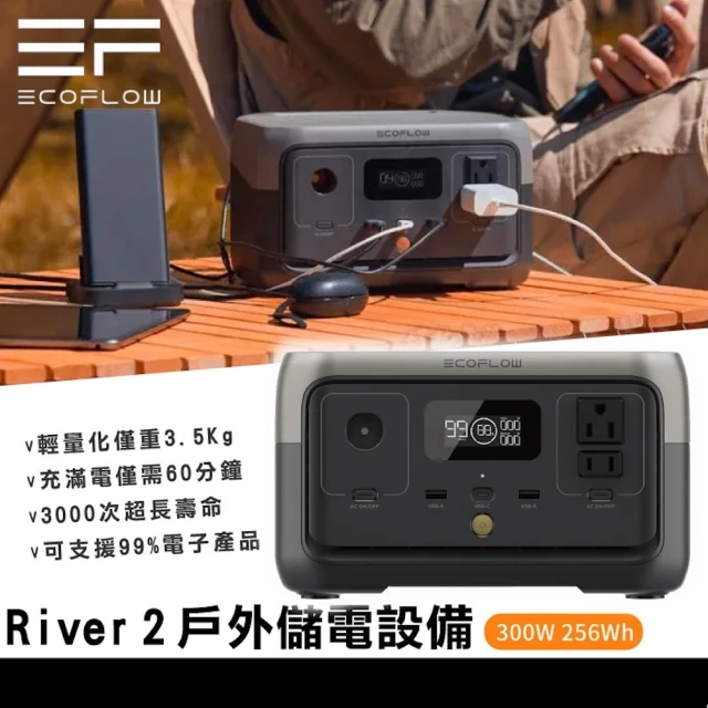 ECOFLOW RIVER MAX PLUS 月牙白 移動電