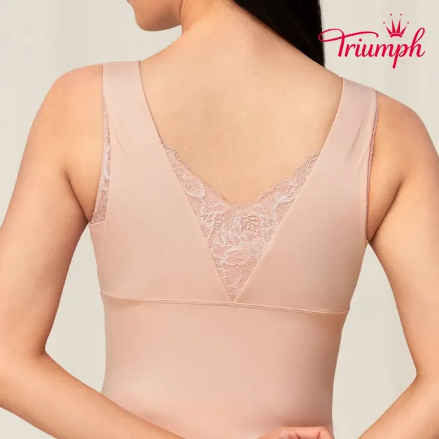 【Triumph 黛安芬】FLORALE 自由牡丹系列美體塑身衣 M-EL(氣質裸)