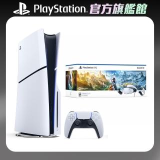 【SONY 索尼】New PS5 光碟版主機(PS5 Slim)+PS VR2《地平線 山之呼喚》組合包