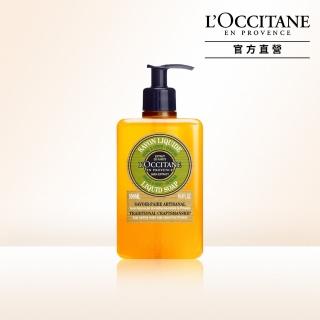 【L’Occitane歐舒丹】官方直營 乳油木馬鞭草潔手沐浴液式皂500ml(洗手乳/沐浴乳)