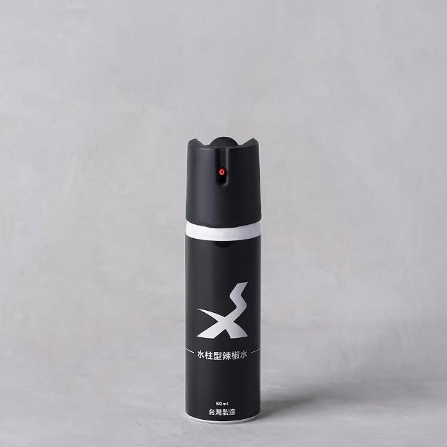 【防災專家】二入組 台灣製 水柱型辣椒水(防誤觸開關 警察標準配備 防身 防狼 防狼噴霧器 辣椒水)