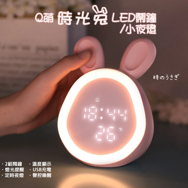 小禮堂 Sanrio 三麗鷗 溫溼度計多功能電子鬧鐘 - 大