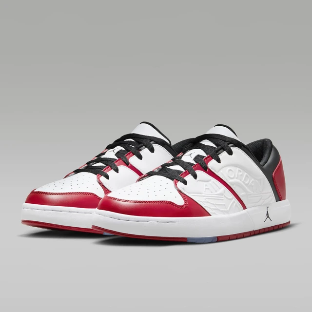 NIKE 耐吉 休閒 籃球鞋 運動鞋 JORDAN NU RETRO 1 LOW 男鞋 白紅(DV5141611)