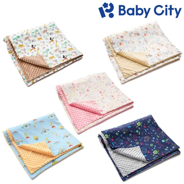 【BabyCity娃娃城 官方直營】迪士尼造型石墨烯暖豆毯(7款)