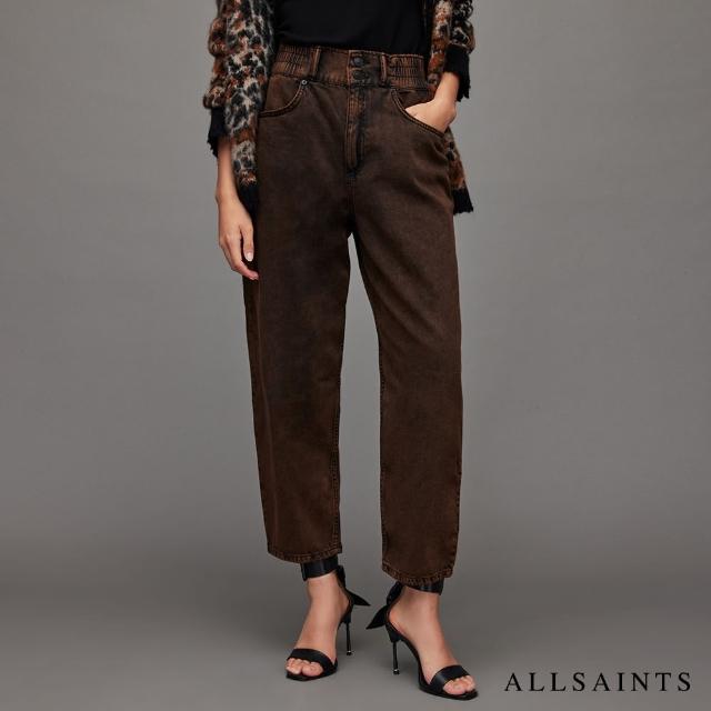 【ALLSAINTS】HARLEY 經典水洗高腰直筒牛仔褲 WE011X(直筒版型)