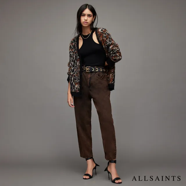 【ALLSAINTS】HARLEY 經典水洗高腰直筒牛仔褲 WE011X(直筒版型)