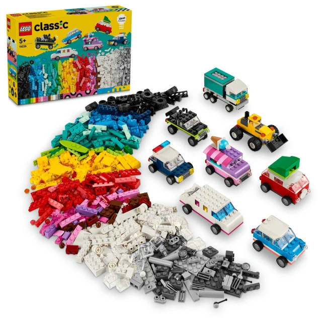 LEGO 樂高LEGO 樂高 經典套裝 11036 創意車輛(禮物 積木玩具 DIY積木)