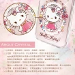 【apbs】三麗鷗  iPhone全系列機型 防震雙料水晶彩鑽手機殼(凱蒂奢華風)