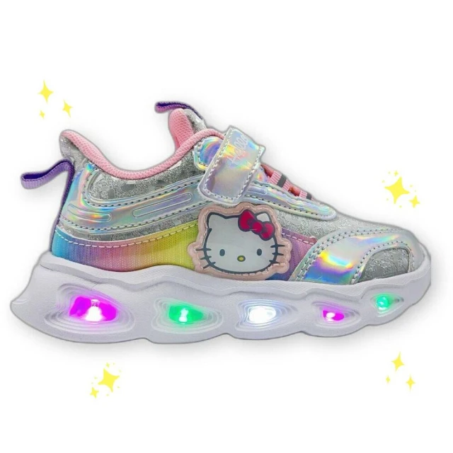 樂樂童鞋 MIT可愛卡通電燈運動鞋(童鞋 天才麵包理髮師 燈