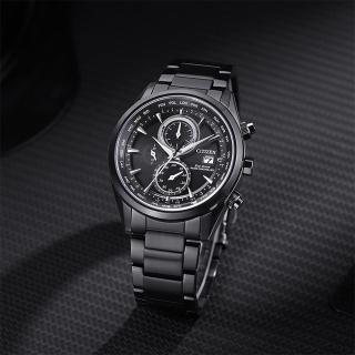 【CITIZEN 星辰】空中之鷹光動能全球電波手錶 禮物 送禮 推薦(AT8265-81E)