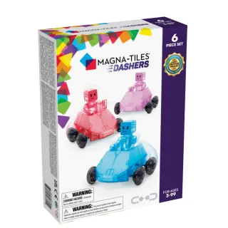 【Magna-Tiles】魔幻小飛車六件組(磁力片)