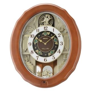 【SEIKO 精工】宮廷盛會音樂鐘 時鐘 掛鐘 送禮 禮物 推薦(QXM604B)
