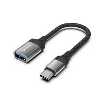【POLYWELL】Type-C公轉USB3.0母 OTG轉接線 /120mm