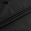 【The North Face 官方旗艦】北面男款黑色防水透氣保暖可調節收納連帽衝鋒衣｜88FRJK3