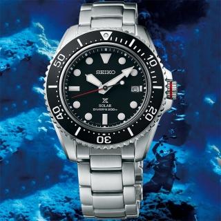 【SEIKO 精工】PROSPEX 太陽能200米潛水手錶-42.8mm 禮物 送禮 推薦(SNE589P1/V157-0DP0D)