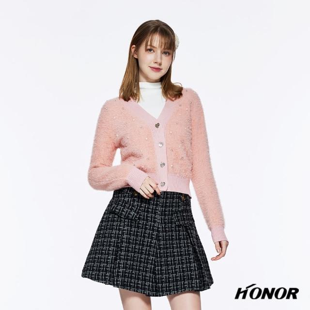 【HONOR 山形屋】十字紋復古釦口袋短裙(MOMO獨家限定)