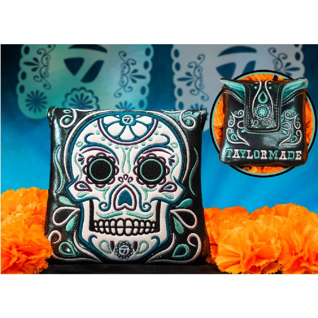 TaylorMade 限量版泰樂梅亡靈節高爾夫球推桿套(DiA DE LOS MUERTOS)