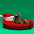 【Vetreska 未卡】寵物睡窩 聖誕老人抱抱窩