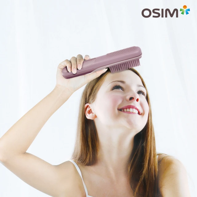 OSIM 3D巧摩枕-網路限定珍珠色/黑色(按摩枕/肩頸按摩