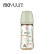【MOYUUM】韓國 PPSU 設計款 寬口奶瓶 2入組(270ml*1+170ml*1)