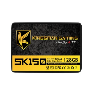 【AITC 艾格】KINGSMAN SK150_128GB SATAIII SSD 固態硬碟(讀：560M/寫：500M)