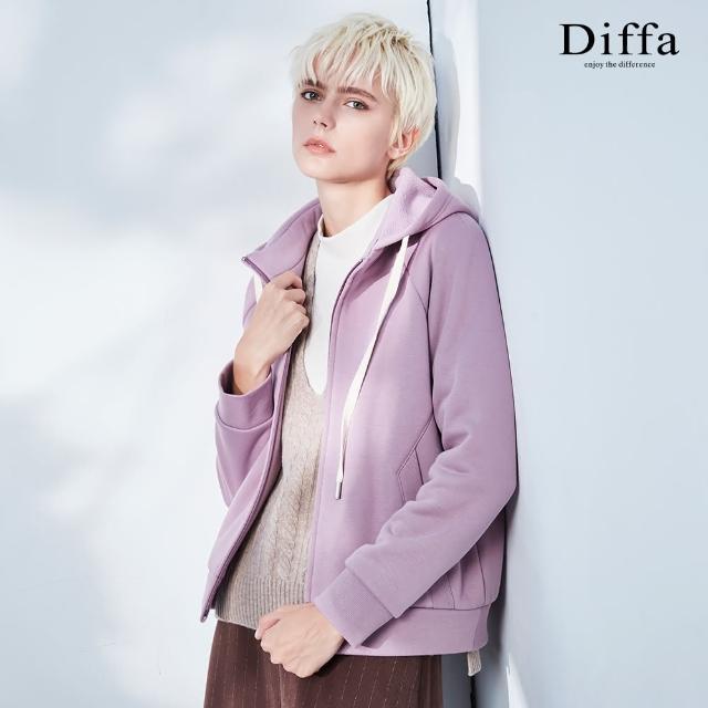 【Diffa】龍圖騰設計連帽外套-女