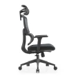 【YOKA 佑客家具】H86 雙背撐腰椅 - 免組裝(人體工學椅 辦公椅 電腦椅 電競椅)
