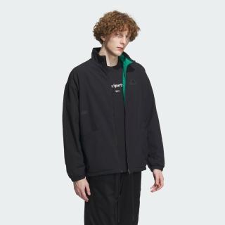 【adidas 愛迪達】外套 男款 運動外套 雙面穿 亞規 ST FL REVRS JKT 黑 IT3965